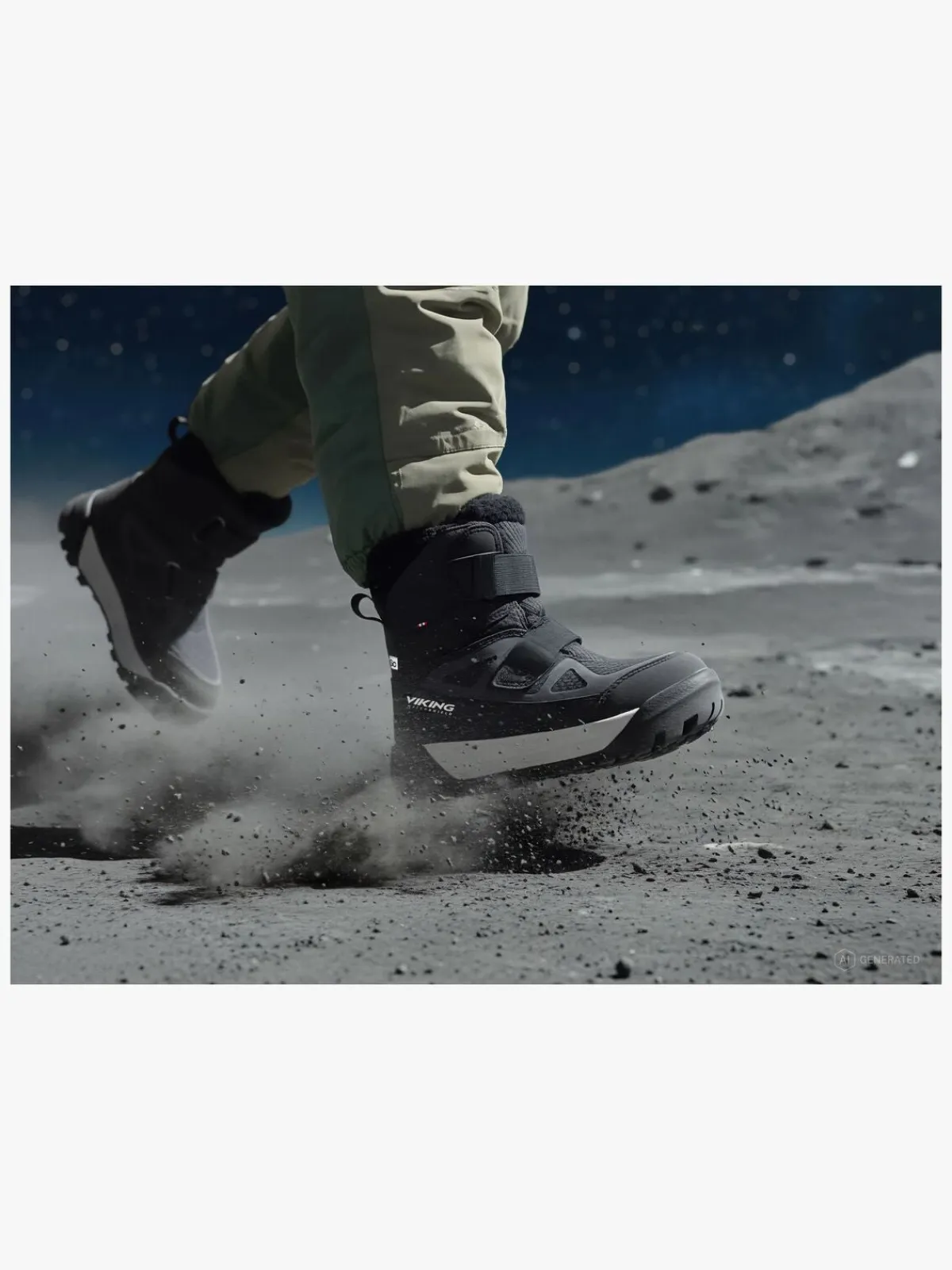 Støvler & Vinterstøvler|VikingFootwear Viking Constrictor 2V SC WP Vinterstøvler, Sort Hvid/Sort