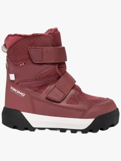 Støvler & Vinterstøvler|VikingFootwear Viking Constrictor Warm SC WP Vinterstøvler, Dark Pink