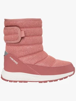Støvler & Vinterstøvler|VikingFootwear Viking Equip Glitter Pull-On WP Vinterstøvler, Pink
