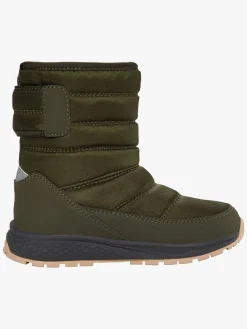 Børn VikingFootwear Støvler & Vinterstøvler-Viking Equip Pull-on WP 1V Vinterstøvler, Olivengrøn