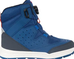 Børn VikingFootwear Støvler & Vinterstøvler-Viking Espo WP BOA Vinterstøvler, Blue/Rust