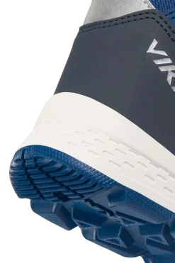 Børn VikingFootwear Støvler & Vinterstøvler-Viking Espo WP BOA Vinterstøvler, Blue/Rust