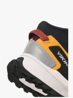 Sneakers|VikingFootwear Viking Expower Mid GTX 2V Sneakers, Mustard Hvid/Sort/Gul
