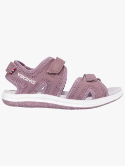 Sandaler & Klipklapper|VikingFootwear Viking Flurry 3V Sandaler, Dusty Pink Lyserød
