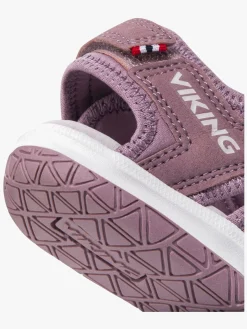 Sandaler & Klipklapper|VikingFootwear Viking Flurry 3V Sandaler, Dusty Pink Lyserød