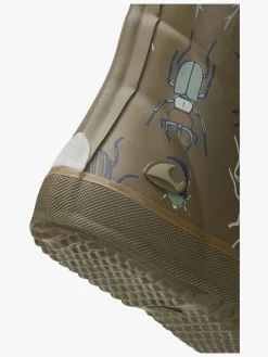 Gummistøvler|VikingFootwear Viking Indie Print Gummistøvler, Khaki/Linen Grøn/Brun