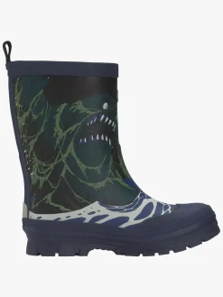 Gummistøvler|VikingFootwear Viking Jolly Print Thermo Forede Gummistøvler, Blue/Multi Blå/Grøn