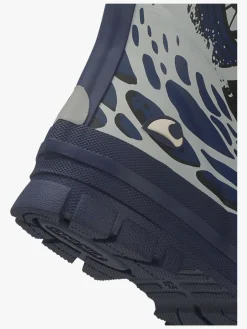 Gummistøvler|VikingFootwear Viking Jolly Print Thermo Forede Gummistøvler, Blue/Multi Blå/Grøn