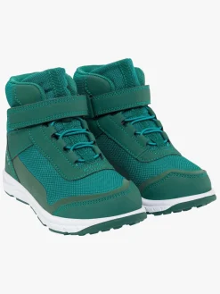 Børn VikingFootwear Sneakers-Viking Knapper Reflex Mid WP 1V Sneakers, Dark Green