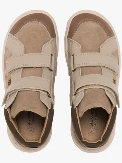 Sneakers|Barfodssko|VikingFootwear Viking Molde Barefoot Mid TEX 2V Jr Sneakers, Dark Natural