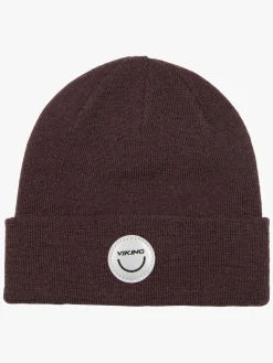 Børn VikingFootwear Uldtøj|Vintertøj-Viking Play Hue, Grape