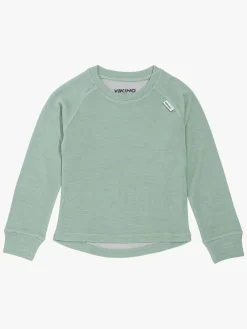 Undertøj|VikingFootwear Viking Play Merino Skiundertrøje, Grøn