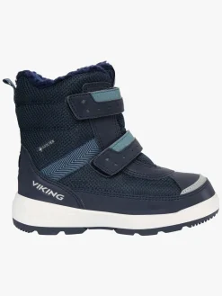 Børn VikingFootwear Støvler & Vinterstøvler-Viking Play Reflex 2V GTX Vinterstøvler, Navy/Charcoal