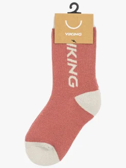 Undertøj|VikingFootwear Viking Play Strømper Merinomix, Pink