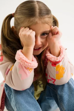 Fleecetøj|VikingFootwear Viking Play  Vendbar Fleecetrøje, Light Pink