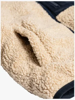 Fleecetøj|VikingFootwear Viking Playtime Vendbar Dynejakke/fleecetrøje, Navy Beige/Blå