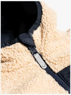 Fleecetøj|VikingFootwear Viking Playtime Vendbar Dynejakke/fleecetrøje, Navy Beige/Blå