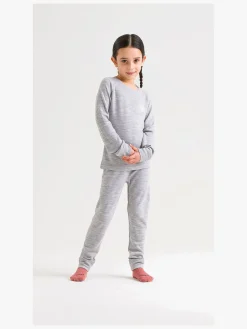 Undertøj|VikingFootwear Viking Soft Merino Skiundertrøje Merinomix, Grå/Lysegrå Grøn