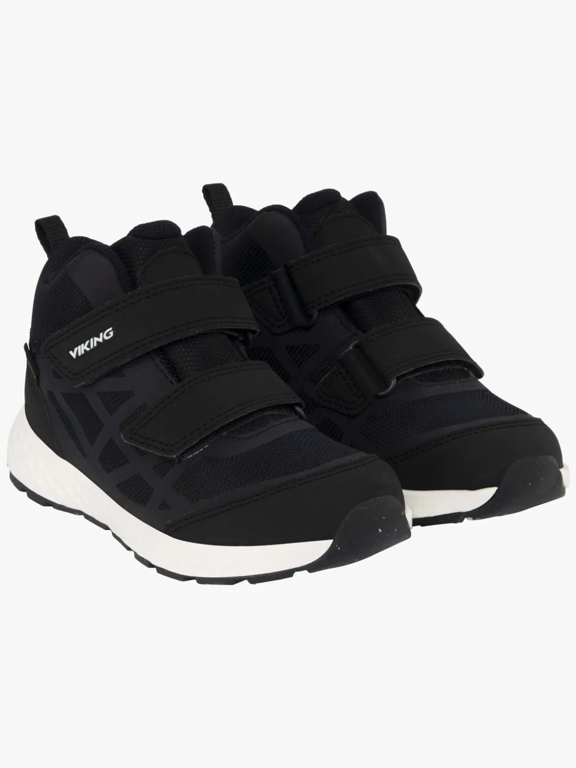 Sneakers|VikingFootwear Viking Veme Reflex 2V Mid GTX Sneakers, Black/White Sort/Hvid