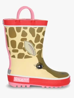 Gummistøvler|Vincent Giraf Gummistøvler, Pink