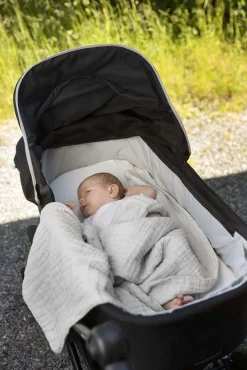 Stofbleer, Nusseklude & Babytæpper|VinterBloom Vinter & Bloom Layered Stofble ØKO, Dove Grey Grå