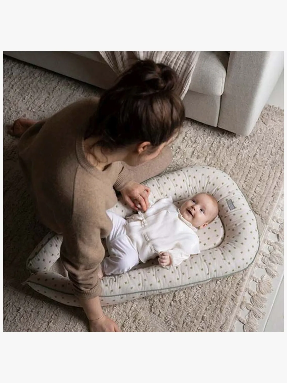 Børnesenge & Tilbehør|VinterBloom Vinter & Bloom Meadow Babynest, Soft Sand