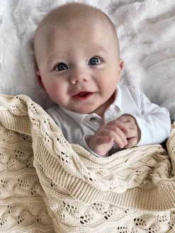 Børn VinterBloom Interiør-Vinter & Bloom Moment Tæppe EKO, Linen