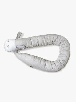 Børnesenge & Tilbehør|VinterBloom Vinter & Bloom Nordic Leaf Bumper Buddy, Calm Grey Grå/Hvid