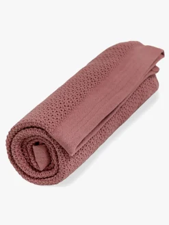 VinterBloom Stofbleer, Nusseklude & Babytæpper-Vinter & Bloom Soft Grid Hæklet Babytæppe, Evening Rose