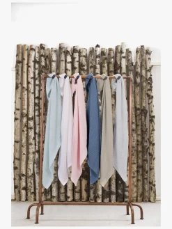 Børn VinterBloom Interiør-Vinter & Bloom Soft Grid Hæklet Babytæppe, Golden Sand