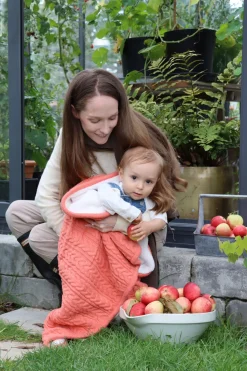 Interiør|VinterBloom Vinter & Bloom Tæppe Cuddly, Soft Coral Orange