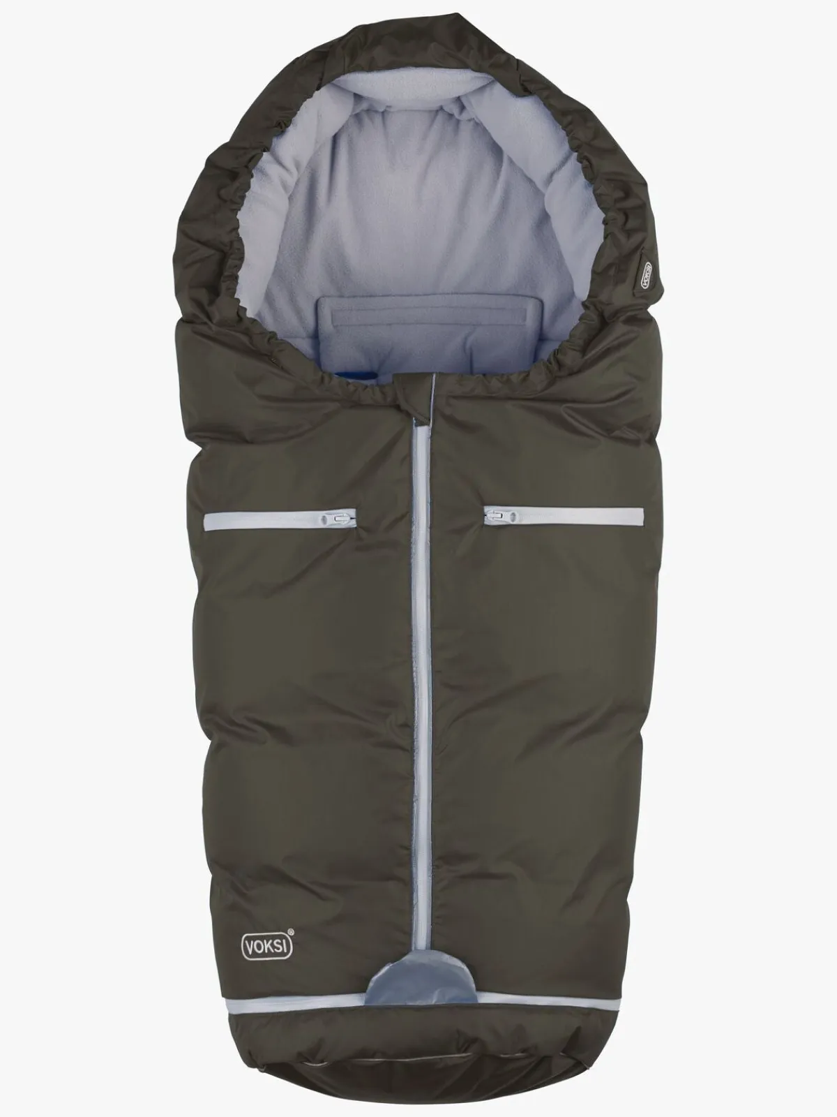 Køreposer|Voksi Active Kørepose, Olive Green Grøn/Hvid