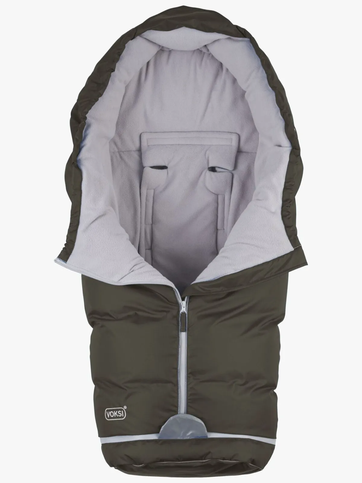 Køreposer|Voksi Active Kørepose, Olive Green Grøn/Hvid