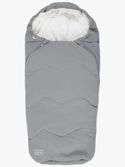 Køreposer|Voksi Breeze Light Kørepose, Grey Fields Grå