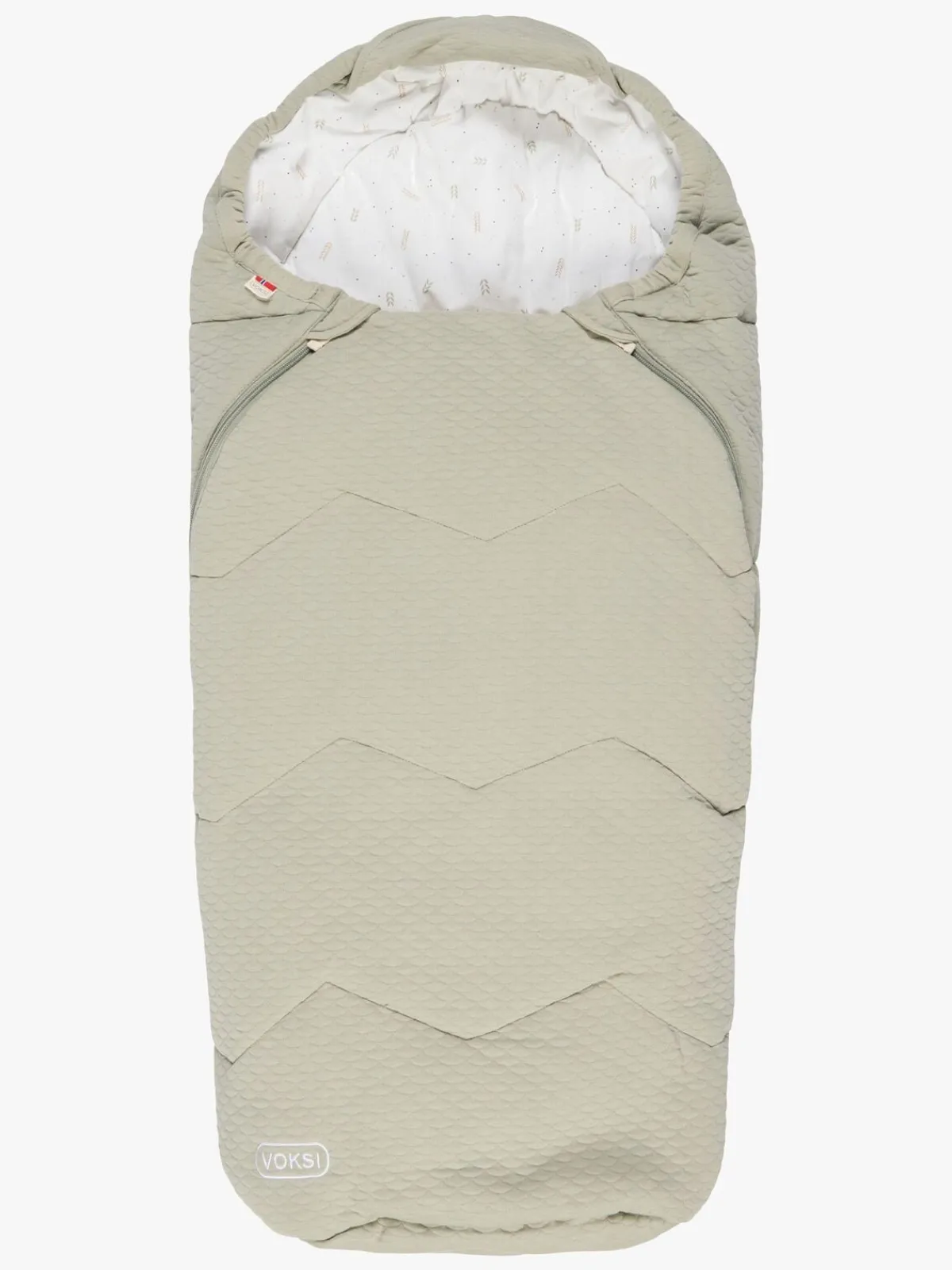 Voksi Køreposer-Breeze Light Kørepose, Misty Green Fields