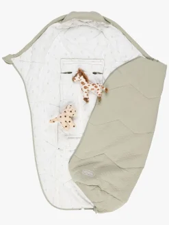 Voksi Køreposer-Breeze Light Kørepose, Misty Green Fields