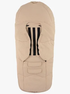 Køreposer|Voksi Breeze Light Kørepose, Sand Footprints Lyserød/Beige