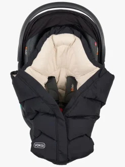 Køreposer|Voksi Move Kørepose, Black Solid Sort