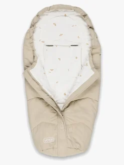 Køreposer|Voksi Move Light Kørepose, Seashell Sand Wings Beige