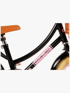 Cykler|Volare Excellent Cykel 14 Tommer, Sort Lyserød/Sort