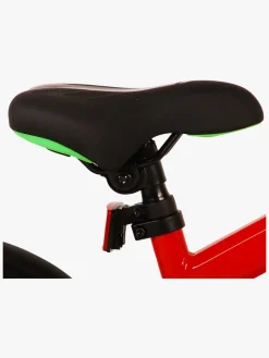 Cykler|Volare Rocky Cykel 12 Tommer, Rød Grøn/Rød