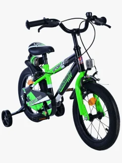 Volare Cykler-Sportivo Cykel 12 Tommer, Grøn/Sort