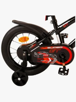 Cykler|Volare Super Cykel 14 Tommer, Rød/Sort