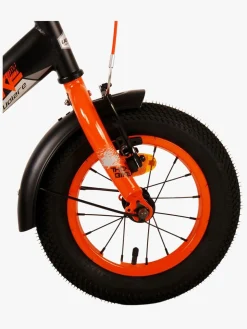 Cykler|Volare Thombike Cykel 12 Tommer, Sort/Orange