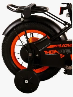 Cykler|Volare Thombike Cykel 12 Tommer, Sort/Orange