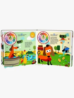 BarboToys Bøger-Wacky Wonders Bog - Lær om Klokken med hunden Max