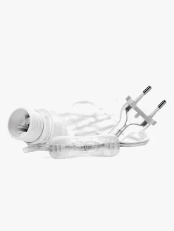 Børn WattVeke Interiør-Watt&Veke Transparent Kabel 5m, Hvid