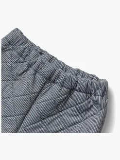 Børn Wheat Vintertøj-Alex Overtræksbukser, Ink Stripe