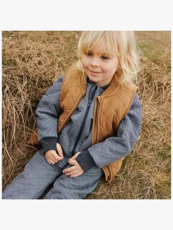 Børn Wheat Vintertøj-Alex Overtræksbukser, Ink Stripe