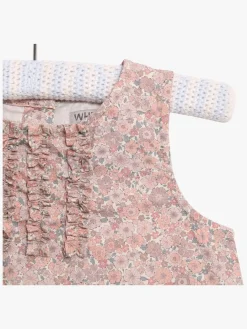 Børn Wheat Overdele-Breathe Kortærmet Bluse, Powder Flowers